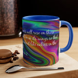 79CMSM  Colorful Marble Malachi 4:2 Mug