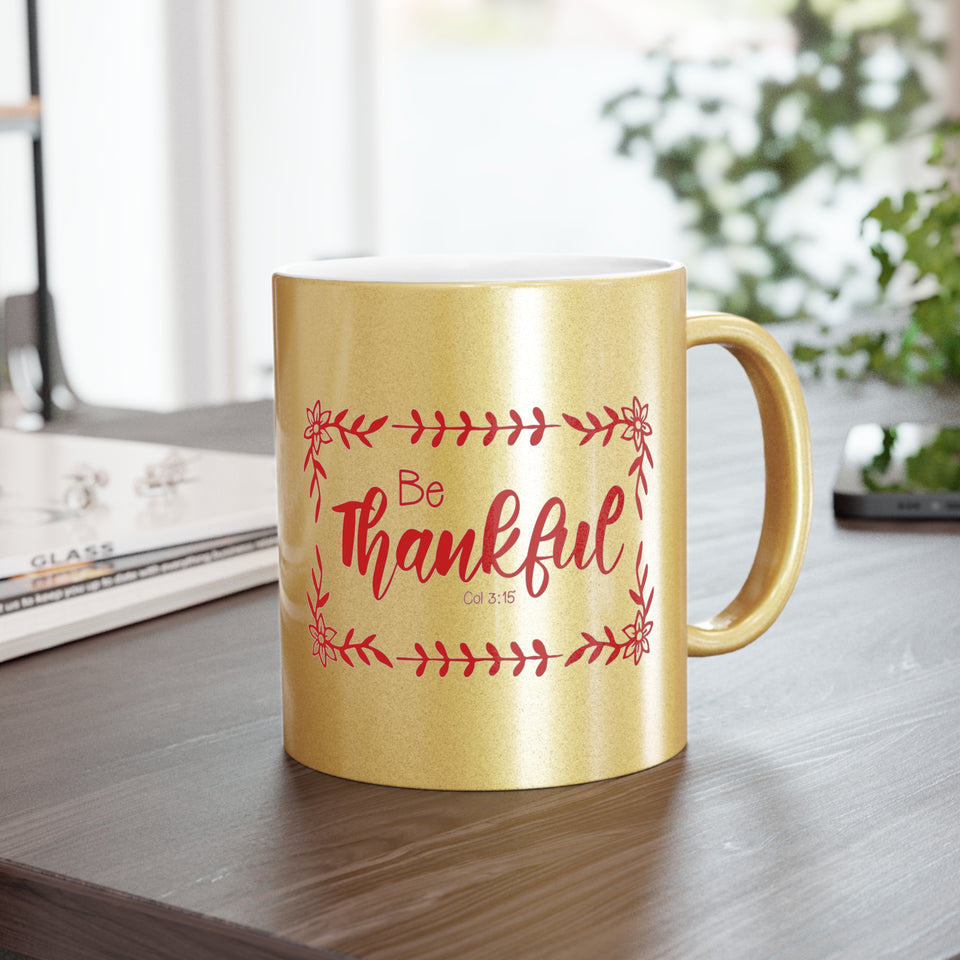 2SGM Silver and Gold Christian Mug