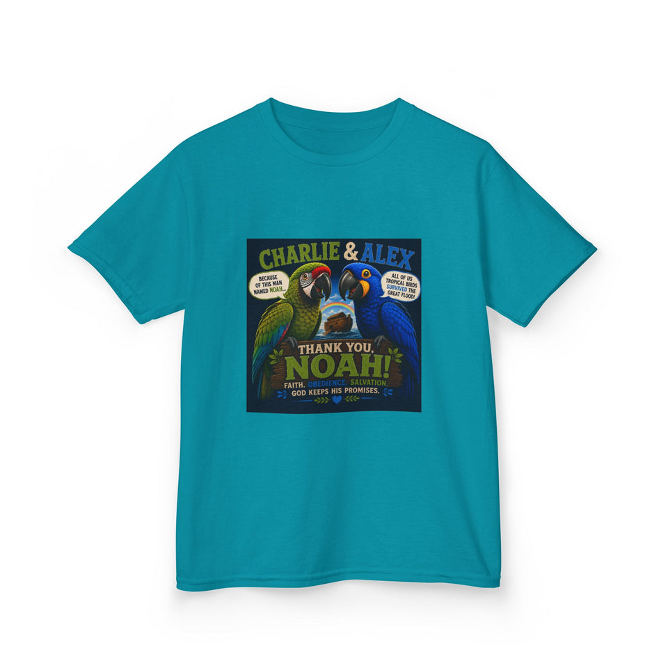 Charlie & Alex Kids T-Shirt – Thank You, Noah CA26