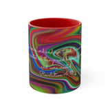 55CMSM  Colorful Marble Revelation 4:11 Mug