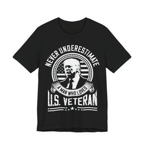 10USAR   A Man Who Loves US Veterans t shirts