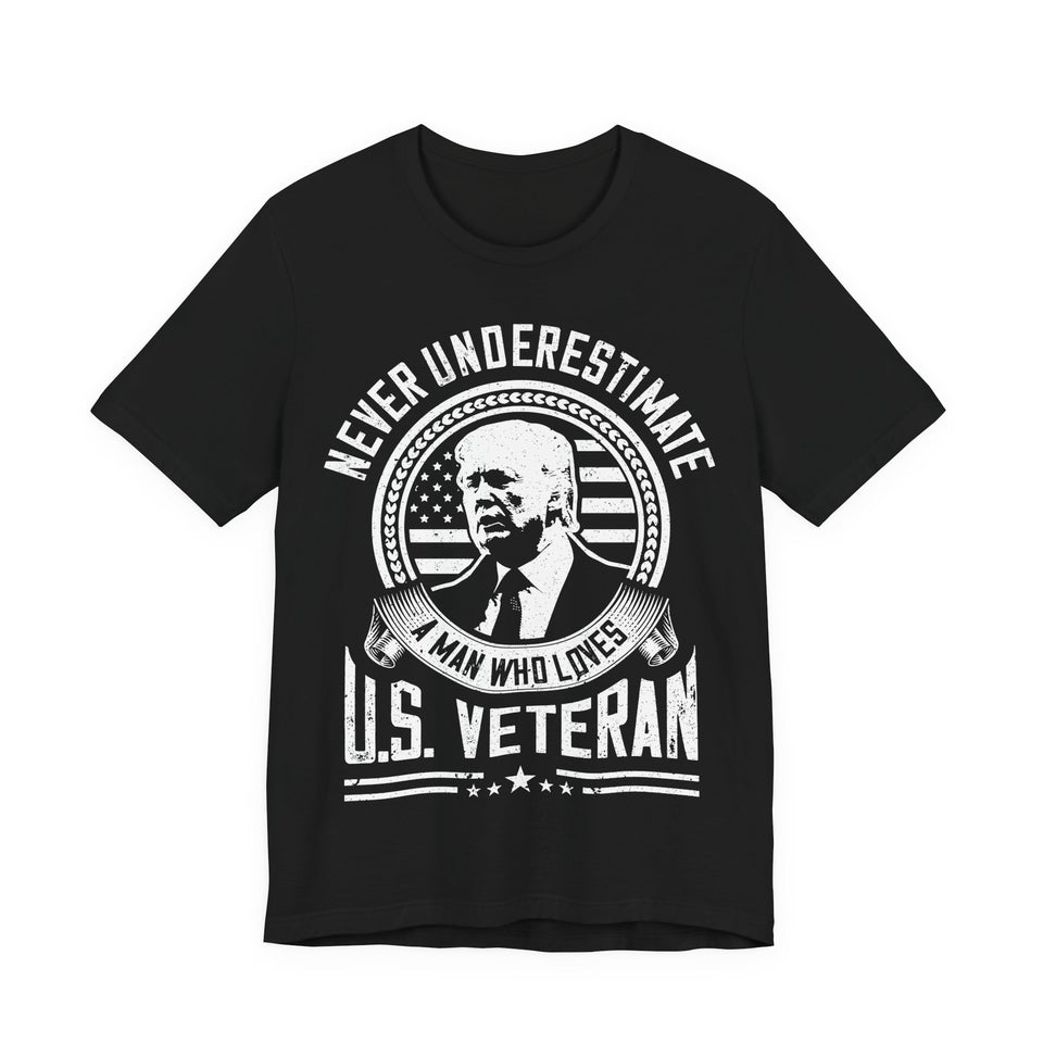 10USAR   A Man Who Loves US Veterans t shirts