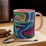 75CMSM  Colorful Marble Proverbs 17:22 Mug