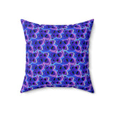 21PCF  Peacock Feather Pillow