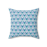 15PCF  Peacock Feather Pillow