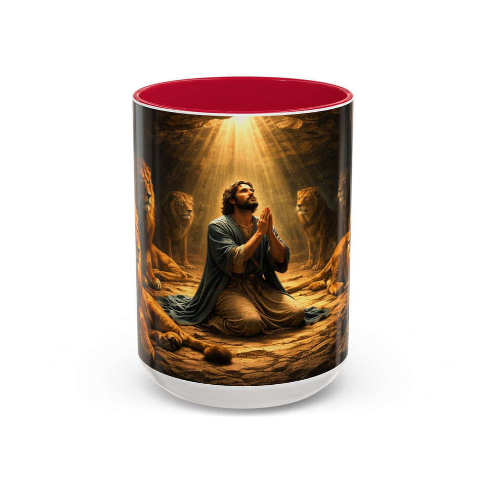BSM38 Daniel and the Lions Den Mug