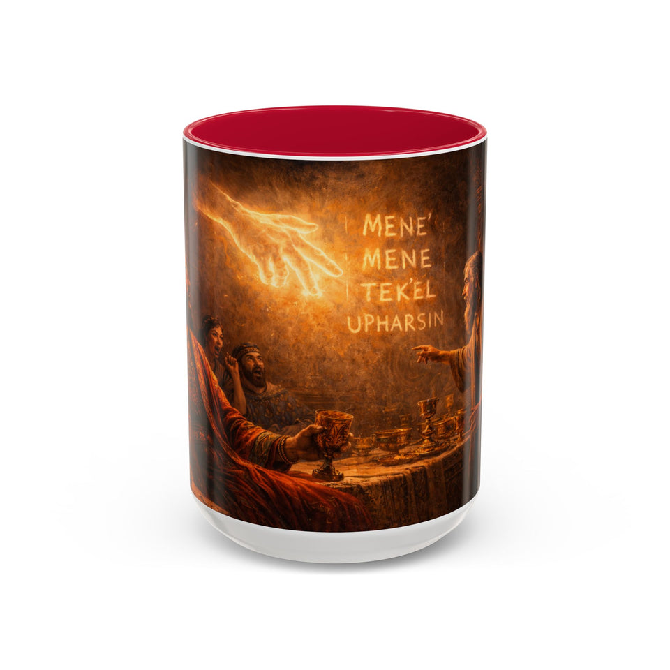 BSM40  The Handwriting on the Wall Mug