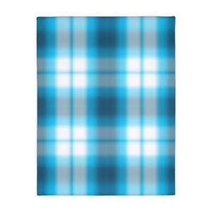 58CB  Colorful Plaid Blanket