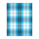 58CB  Colorful Plaid Blanket