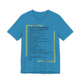 30CTS   Unisex Psalms 23 Christian t shirt