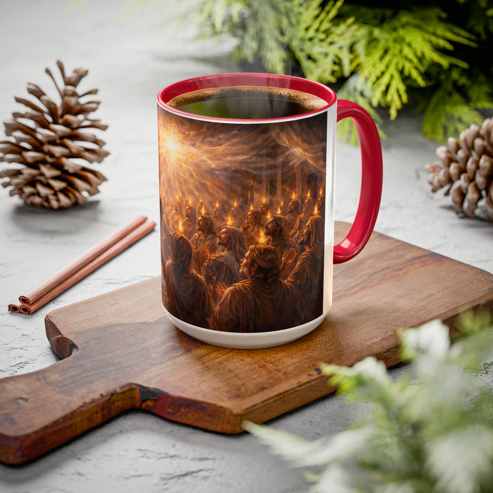 BSM91  Pentecost the Baptism of the Holy Spirit Mug run