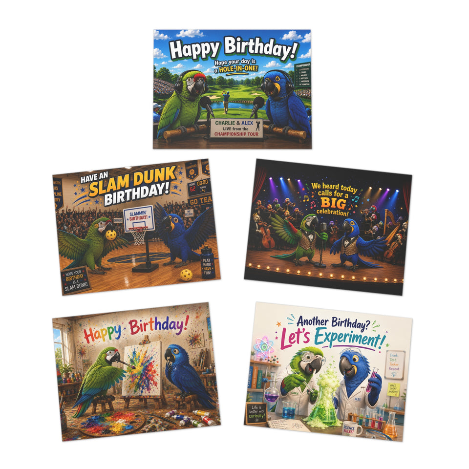 Charlie & Alex Teen Birthday Greeting Cards MGC7