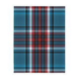 55CB  Colorful Plaid Blanket