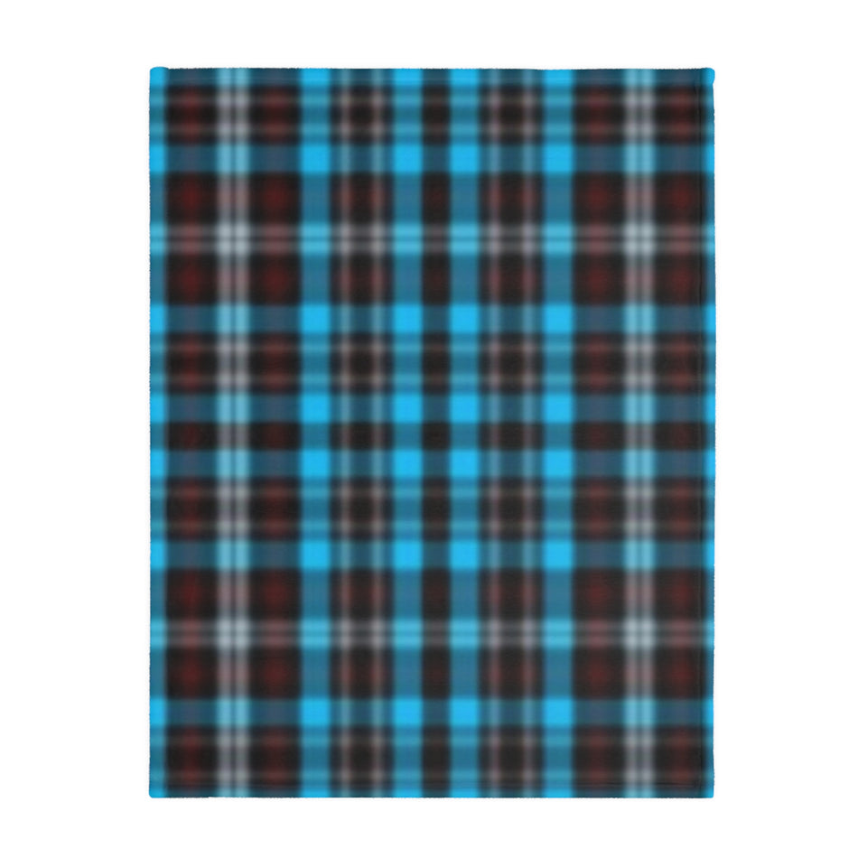 56CB  Colorful Plaid Blanket