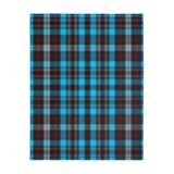 56CB  Colorful Plaid Blanket