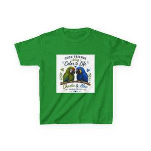 Good Friends Bring Color to Life – Charlie & Alex Kids T-Shirt CA31