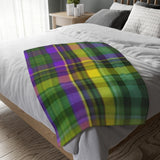 28CB  Colorful Plaid Blankets