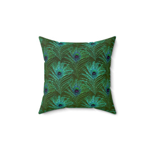 7PCF Peacock Feather Pillow