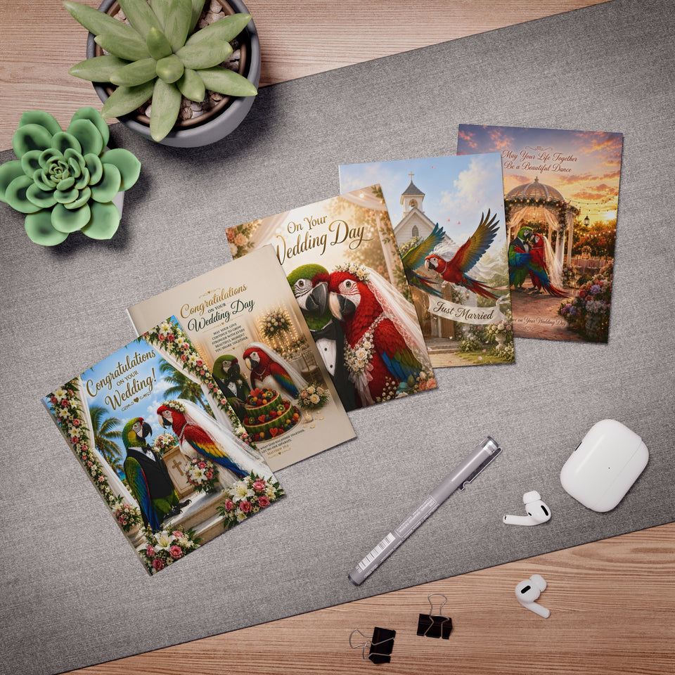 Charlie & Ruby Wedding Greeting Cards MGC2
