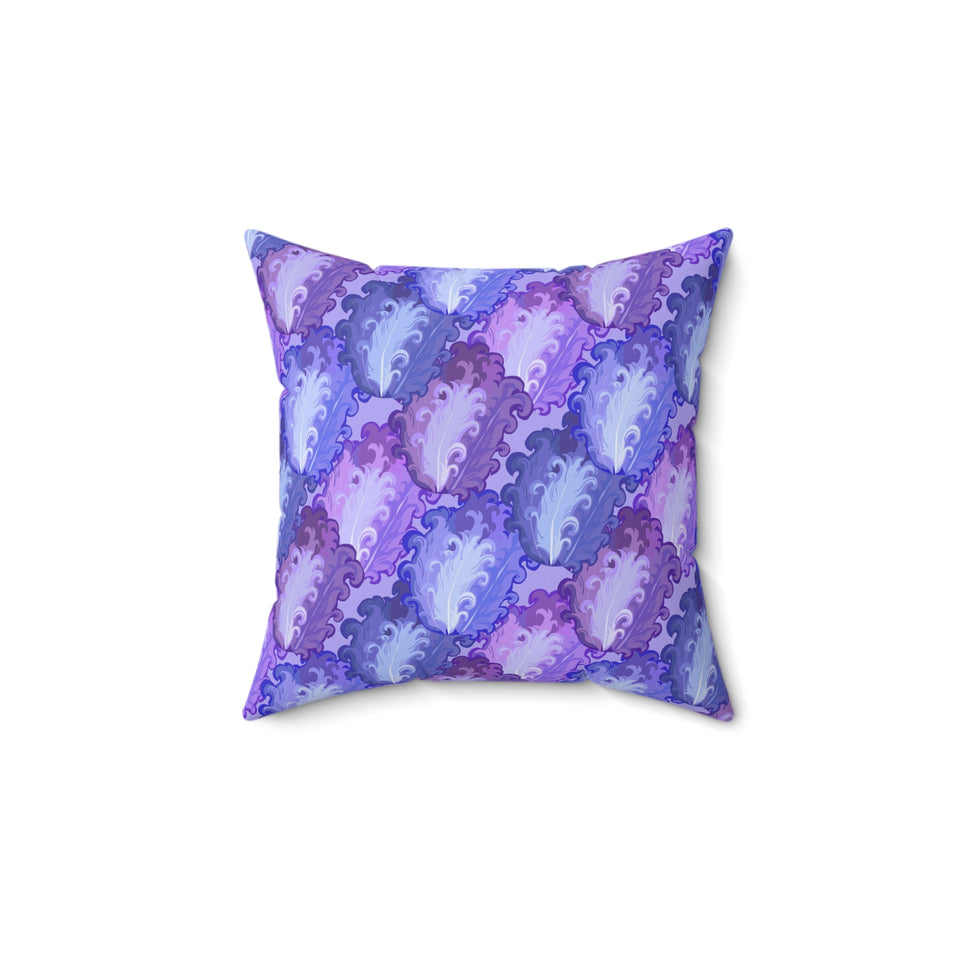 22PCF  Peacock Feather Pillow