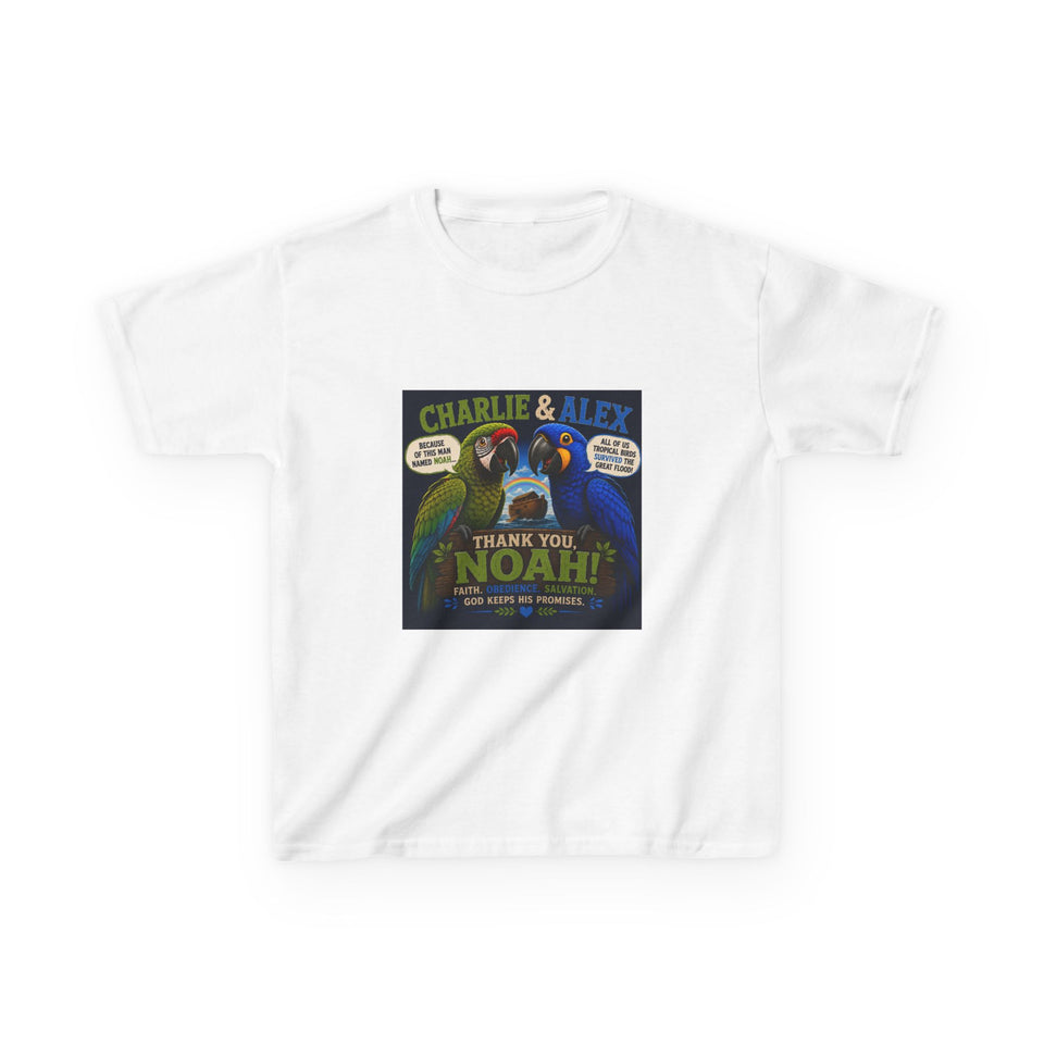 Charlie & Alex Kids T-Shirt – Thank You, Noah CA26