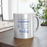 51SGM Silver and Gold  Christian Mug