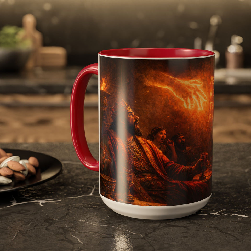 BSM40  The Handwriting on the Wall Mug