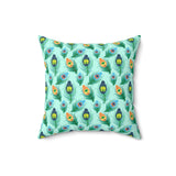 48PCF  Peacock Feather Pillows
