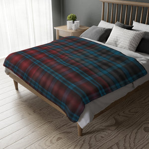 57CB Colorful Plaid Blanket