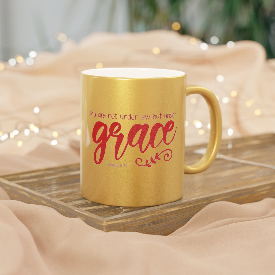 49SGM Silver and Gold Christian Mug