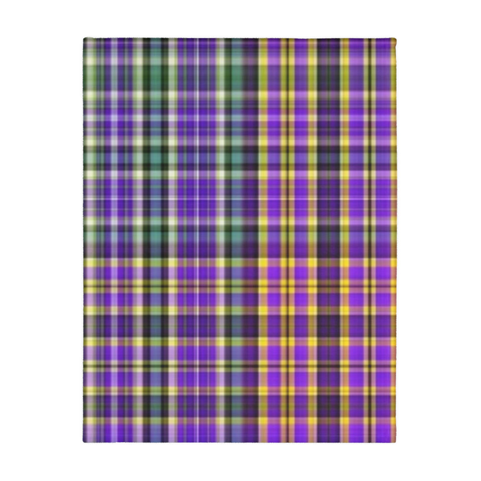 29CB  Colorful Plaid Blanket