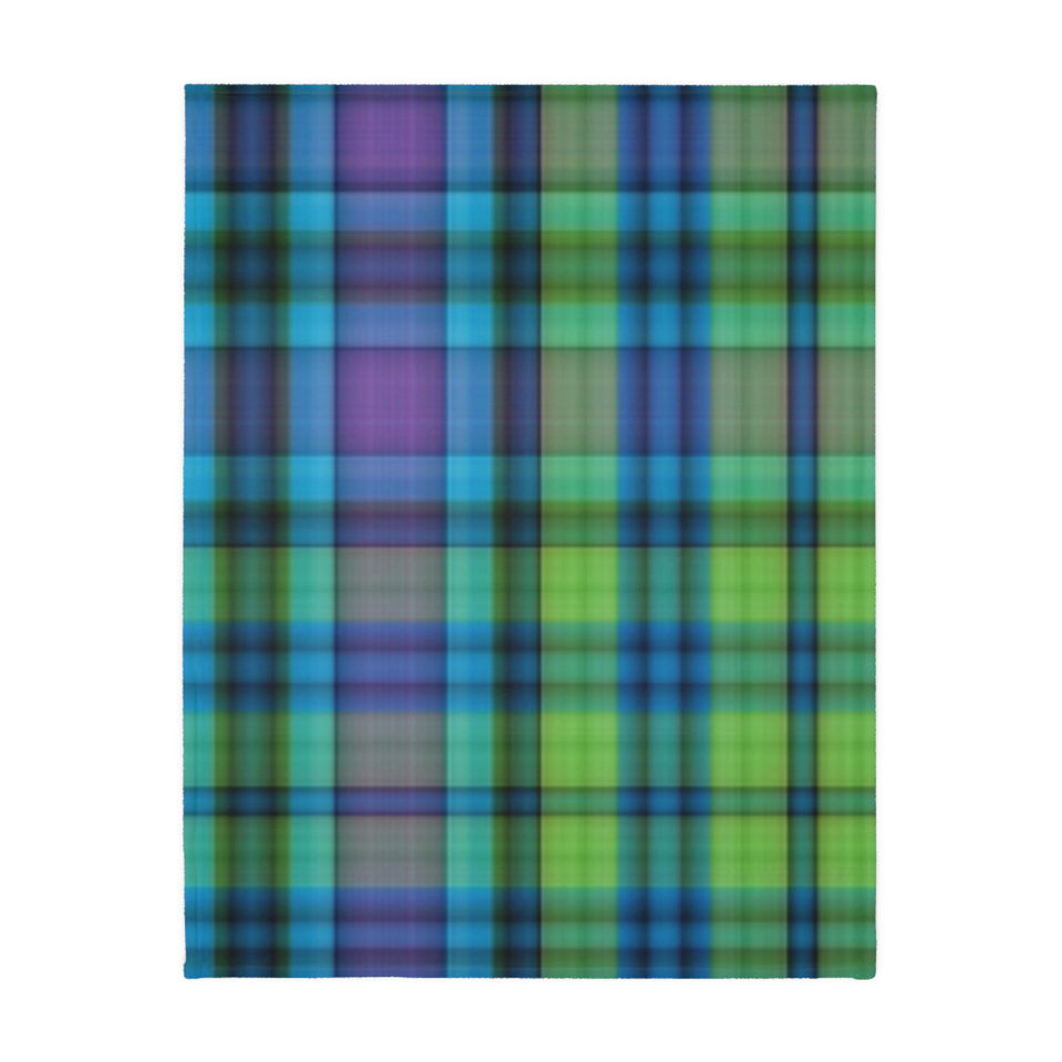 20CB  Colorful Plaid Blanket