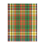 66CB  Colorful Plaid Blanket