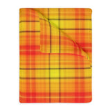36CB  Colorful Plaid Blanket