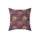 12PCF  Peacock Feather Pillow