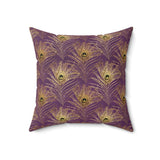 12PCF  Peacock Feather Pillow