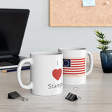 3FSM  US Flag Stamp Mug