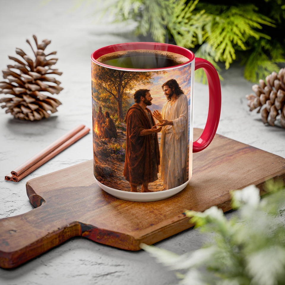 BSM89 Jesus Forgives Peter Mug