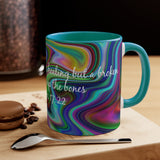 75CMSM  Colorful Marble Proverbs 17:22 Mug