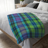 20CB  Colorful Plaid Blanket