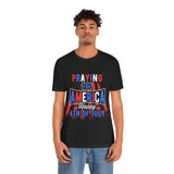 3USAR   Praying For America t shirt