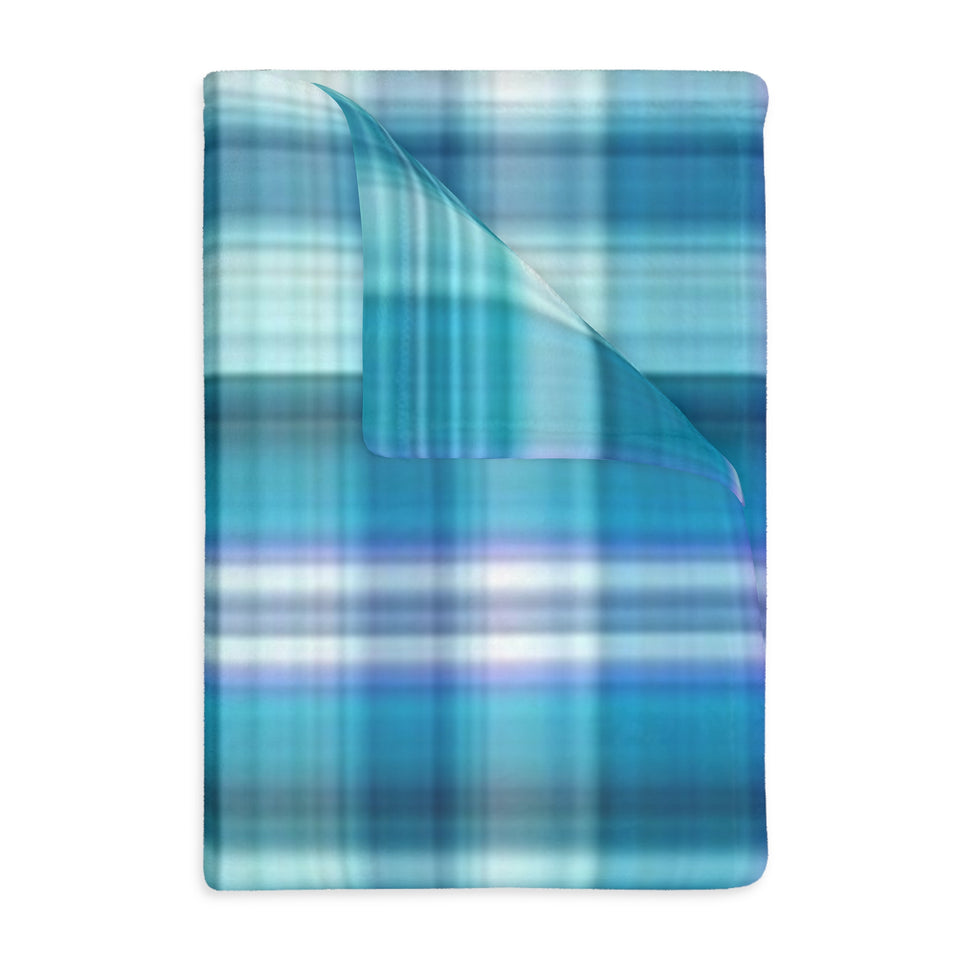 10CB  Colorful Plaid Blanket