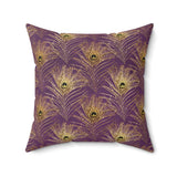 12PCF  Peacock Feather Pillow