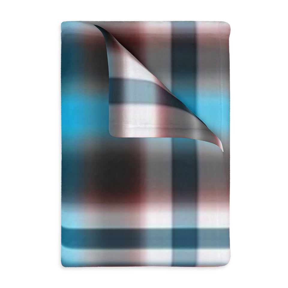 54CB  Colorful Plaid Blanket