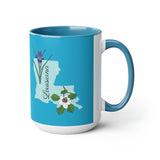 18SFM  Louisiana State Flower Mug