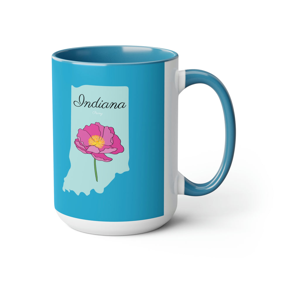 14SFM  Indiana State Flower Mug