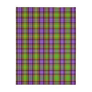 41CB  Colorful Plaid Blanket