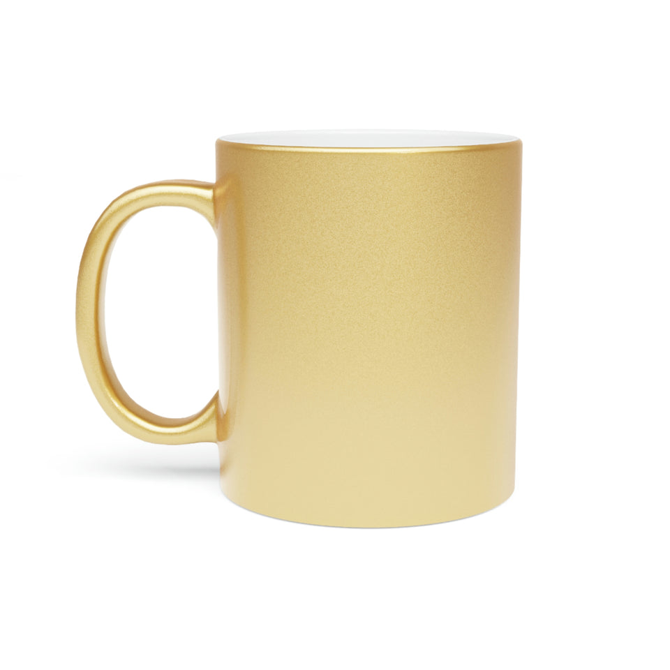 50SGM  Silver and Gold Christian Mug