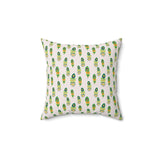 42PCF  Peacock Feather Pillow