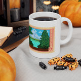 2NPS  Glacier National Park Stamp Mug